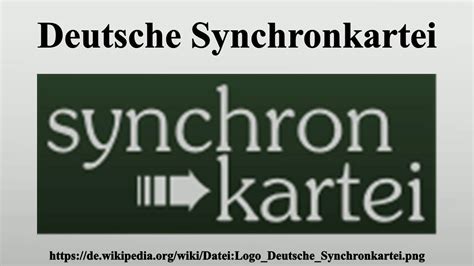 Deutsche Synchronkartei 